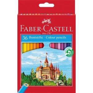 COLORES 36 PZAS FABER CASTELL