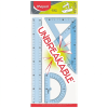 ESTUCHE GEOMETRICO 30 CM IRROMPIBLE STUDY MAPED