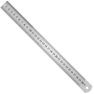 REGLA METALICA 30 CM