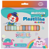 PLASTILINA 12 COLORES PASTEL MADISON