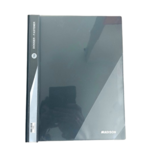 FOLDER PLASTICO T-6 NEGRO TAMAÑO CARTA MADISON