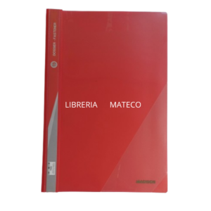 FOLDER PLASTICO T-5 ROJO TAMAÑO OFICIO MADISON
