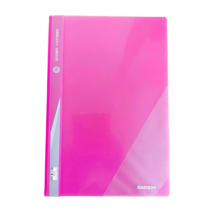 FOLDER PLASTICO T-5 FUXIA TAMAÑO OFICIO MADISON