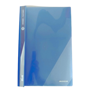 FOLDER PLASTICO T-5 AZUL TAMAÑO OFICIO MADISON