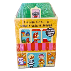 TIENDA POP UP LIBRO Y CASA DE JUEGOS