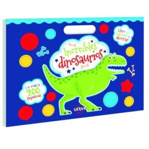 LIBRO PARA COLOREAR Y DECORAR DINOSAURIOS