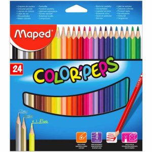 COLORES 24 PZAS MAPED