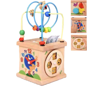 JUEGO DIDACTICO NUT EN CAJA DE MADERA + 2 AÑOS