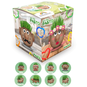 MISTER PASTO, PLANTA PARA EL CUIDADO DE LOS NIÑOS