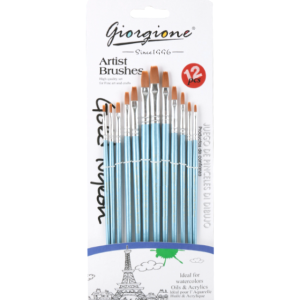 SET PINCEL PLANO 12 PZAS