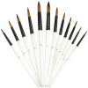 SET PINCEL PUNTA DE GOTA 12 PZAS