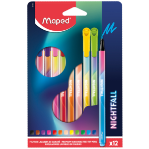 MARCADORES 12 PZAS NIGHTFALL MAPED
