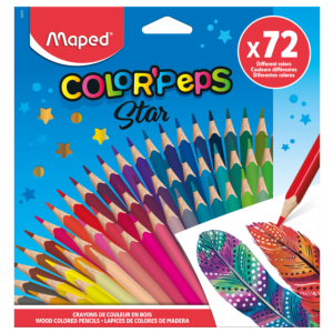 COLORES 72 PZAS MAPED
