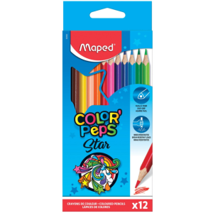 COLORES 12 PZAS MAPED FSC