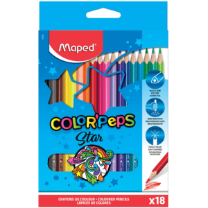 COLORES 18 PZAS MAPED