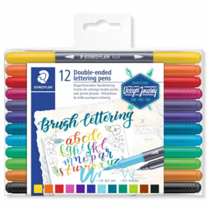 MARCADOR BRUSH PUNTA PINCEL 12 PZAS STAEDTLER