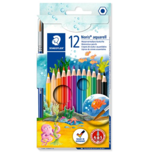 COLORES ACUARELABLES 12 PZAS STADTLER