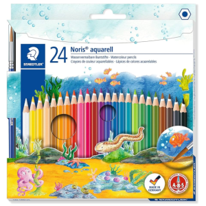 COLORES ACUARELABLES 24 PZAS STAEDTLER