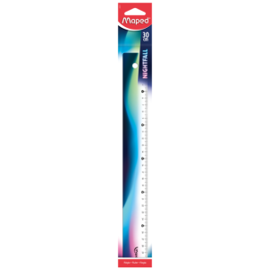 REGLA 30 CM NIGHTALL MAPED