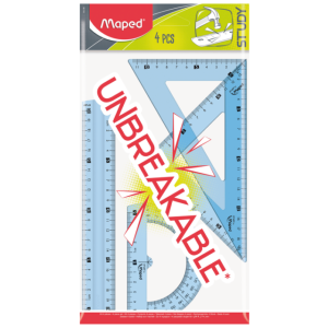 ESTUCHE GEOMETRICO 20 CM IRROMPIBLE STUDY MAPED