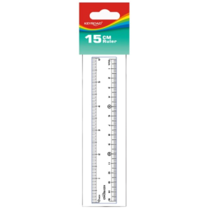REGLA 15CM PLASTICA KEYROAD