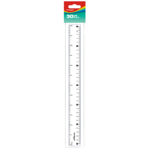 REGLA 30 CM PLASTICA KEYROAD