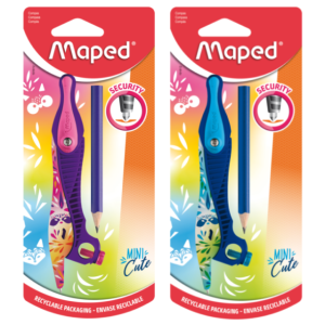 COMPAS MINI CUTE CON ABRAZADERA MAPED