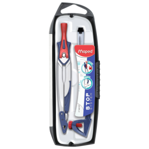 COMPAS STOP SYSTEM CON ABRAZADERA Y ESTUCHE ESTUCHE MAPED
