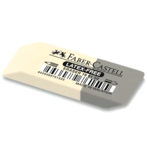 BORRADOR BLANCO Y PLOMO FABER CASTELL