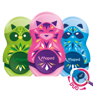 TAJADOR Y BORRADOR MINI CUTE MAPED