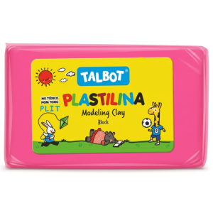 PLASTILINA EN BARRA NEON FUXIA 150 GR
