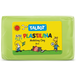 PLASTILINA EN BARRA NEON AMARILLO 150 GR