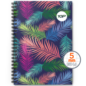 CUADERNO ESPIRAL CARTA TORNASOL TOP 150HJS