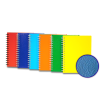 CUADERNO ESPIRAL PLASTICO ARAÑA TAMAÑO 1/2 OFICIO 100HJ C/CORRIENTE