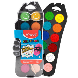 ACUARELA 12 COLORES MAPED