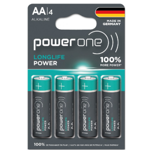 PILAS AA ALKALINAS LONGLIFE POWER ONE BLISTER X 4 PZAS