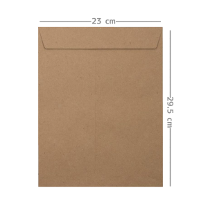 SOBRE KRAFT/MANILA TAMAÑO CARTA