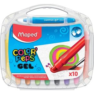 PASTELES GIRATORIOS 6 COLORES MAPED