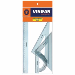 ESTUCHE GEOMETRICO 30 CM BOLSA VINIFAN