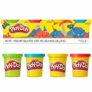 MASA PARA MOLDEAR 4 COLORES PLAY-DOH