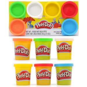 MASA PARA MOLDEAR 6 COLORES PLAY-DOH