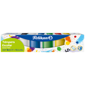 TEMPERA 6 COLORES 20ML PELIKAN