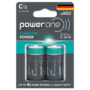 PILAS C ALKALINAS LONGLIFE POWER ONE BLISTER X 2 PZAS