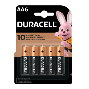 PILAS AA DURACELL BLISTER X 6 PZAS